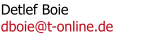 Detlef Boie dboie@t-online.de