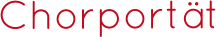 Chorportät