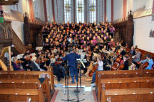 Proben Brahms Requiem 2010