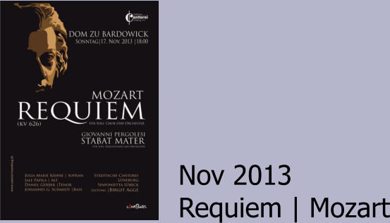 Nov 2013  Requiem | Mozart