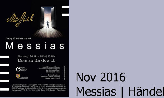 Nov 2016 Messias | Händel